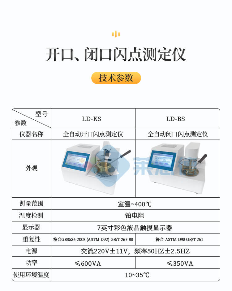 全自動(dòng)閉口閃點(diǎn)測定儀